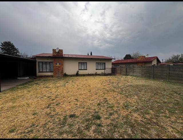 4 BEDROOM HOUSE FOR SALE IN SASOLBURG EXT 23